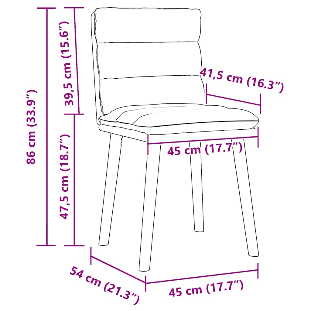 Cadeiras de jantar 4 pcs tecido cinzento-acastanhado