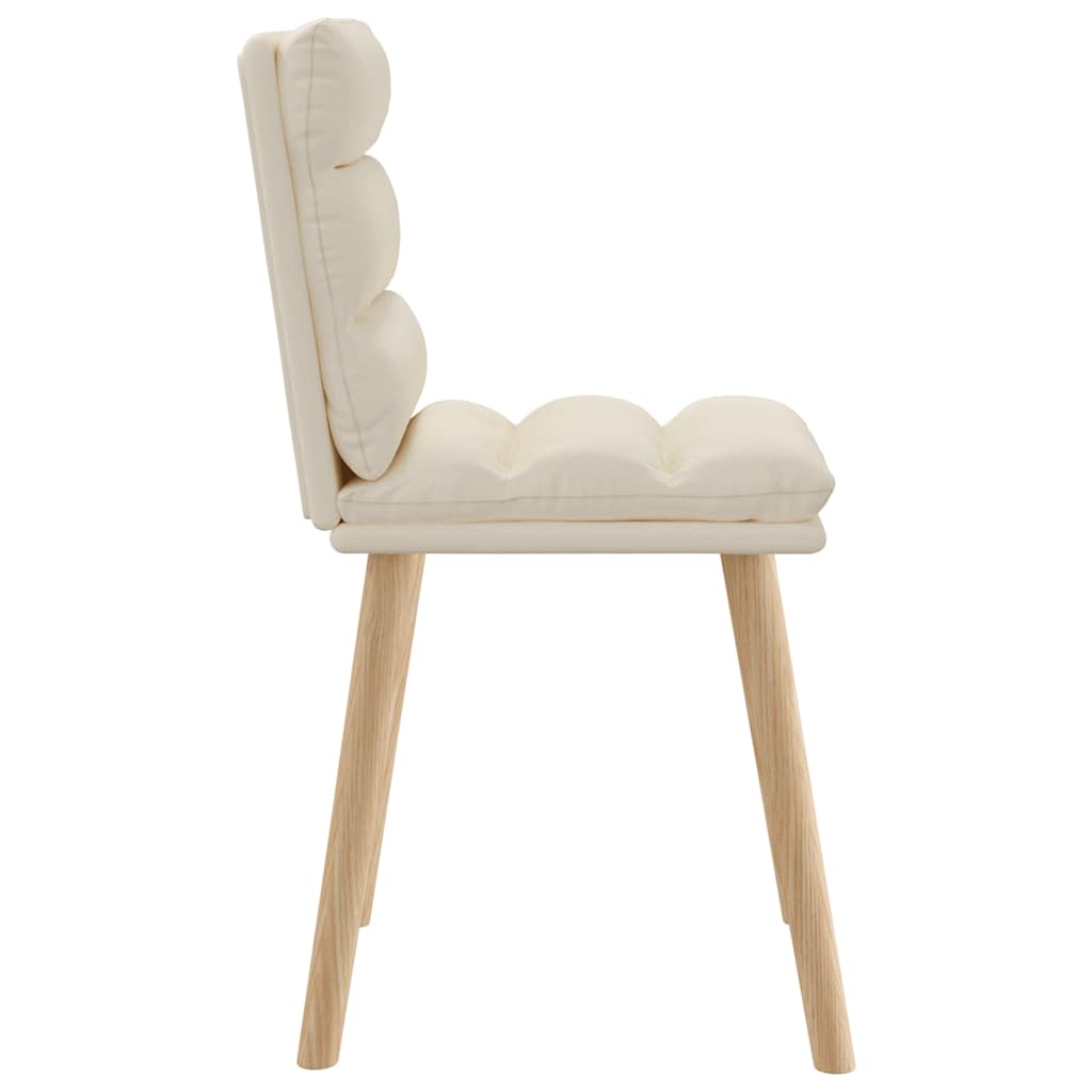 Cadeiras de jantar 4 pcs linho