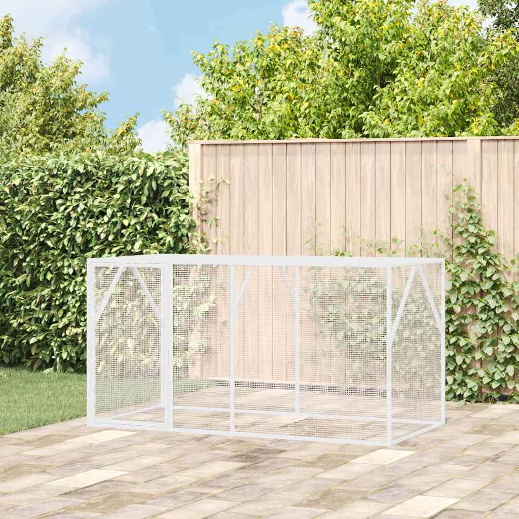Gaiola para Pássaros Antracite 208 x 102 x 108 cm