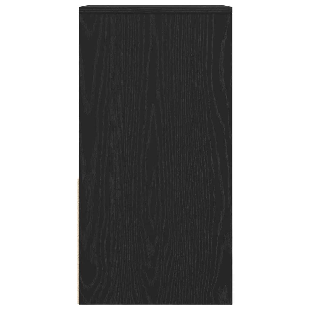 Mesas de cabeceira com gaveta 2 pcs 35x34x66,5cm carvalho preto