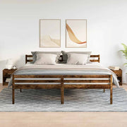 Mesas de cabeceira 2 pcs com gaveta 39x28x41 cm carvalho fumado