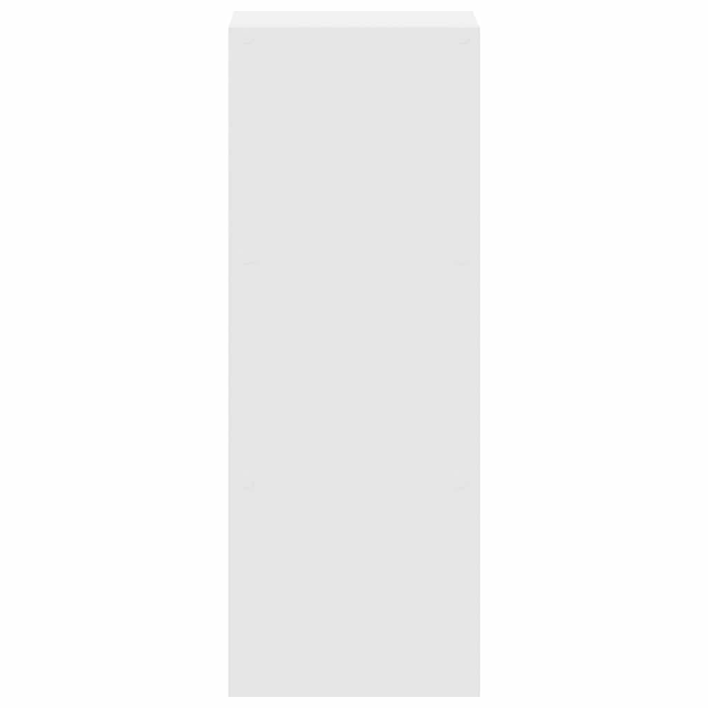 Estante empilháveis 30x30x80 cm derivados de madeira branco