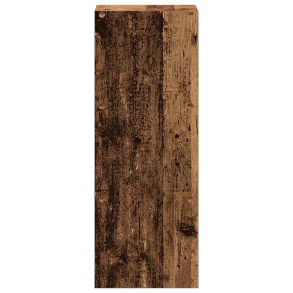 Estante empilháveis 30x30x80 cm derivados de madeira