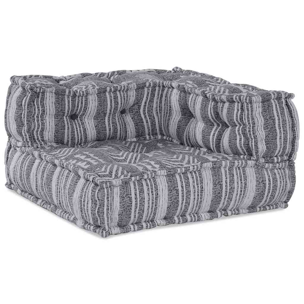Sofá Modular Riscas Manual Cinzeto 70 x 70 x 54 cm tecido