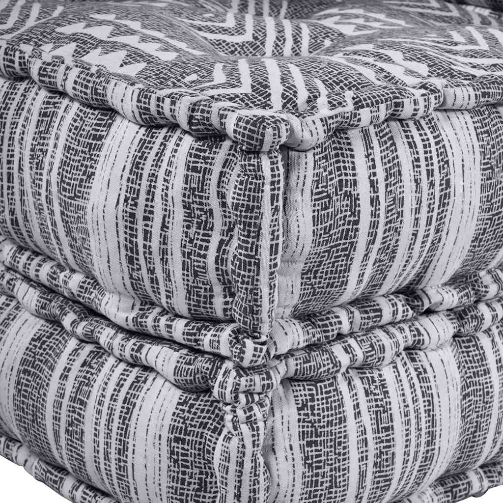 Sofá Modular Riscas Manual Cinzeto 70 x 70 x 36 cm tecido