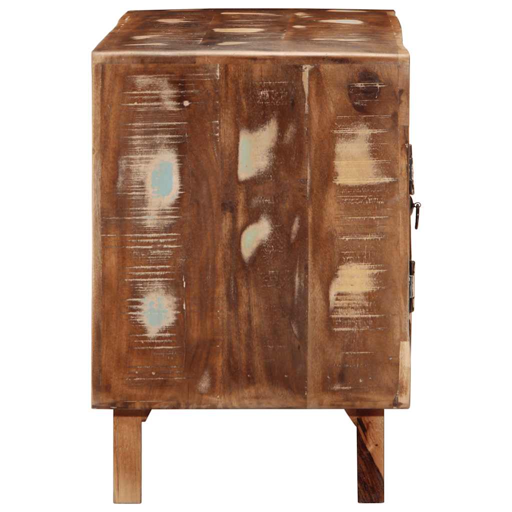Móvel de TV 105x46x32 cm madeira recuperada maciça