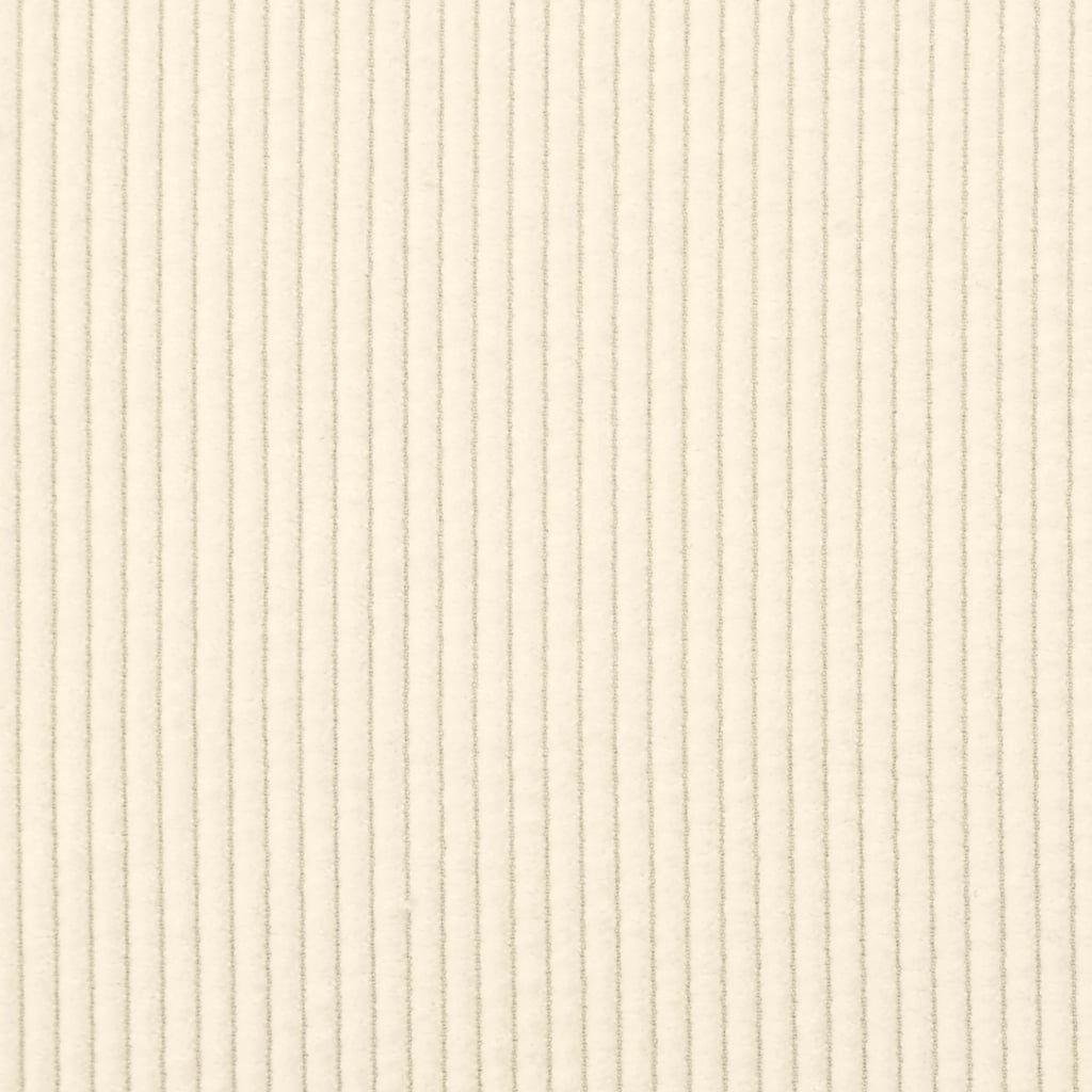 Sofá modular com almofadas creme