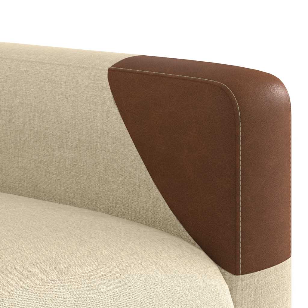 Poltrona reclinável elevatória elétrica tecido cor creme