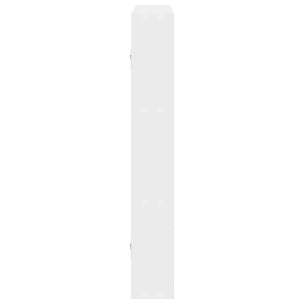 Prateleira de parede 43x9x60 cm derivados de madeira branco