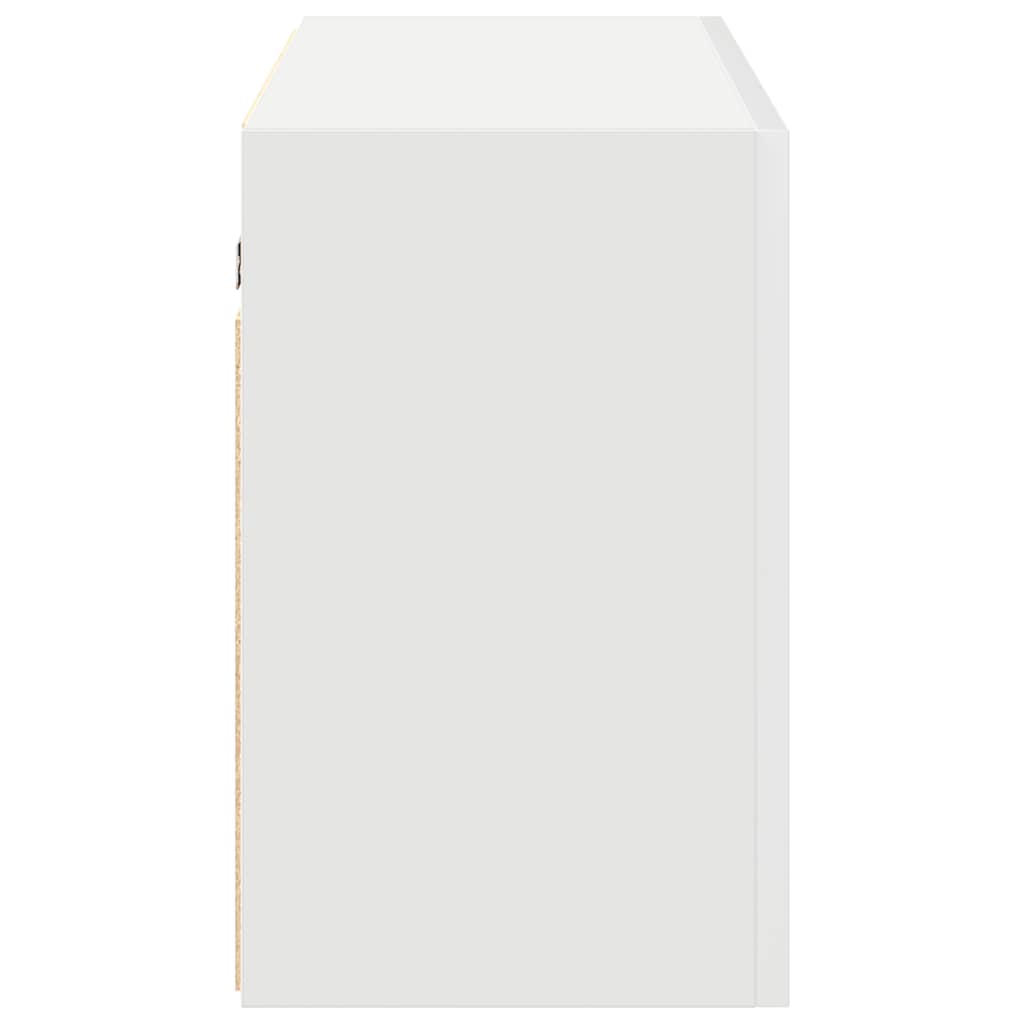 Armário parede p/ casa banho 100x25x40 cm deriv. madeira branco