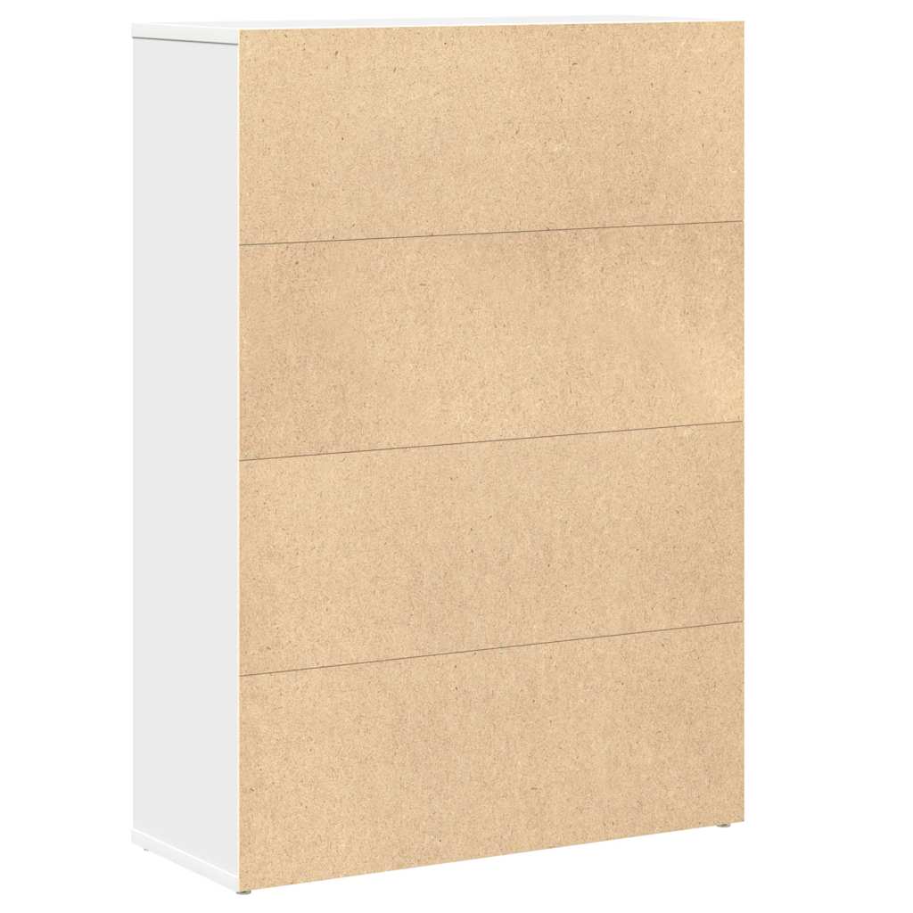 Estante 60x24x85 cm derivados de madeira branco