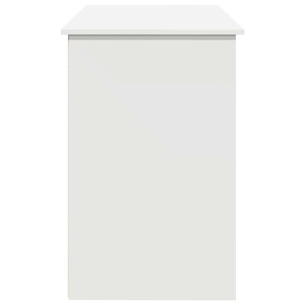 Secretária 102x50x75 cm derivados de madeira branco