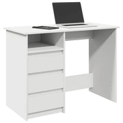 Secretária 102x50x75 cm derivados de madeira branco