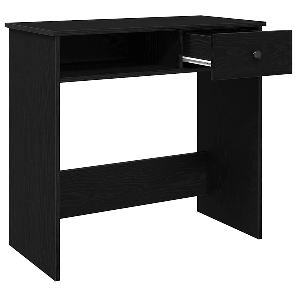 Secretária 80x40x75 cm contraplacado preto
