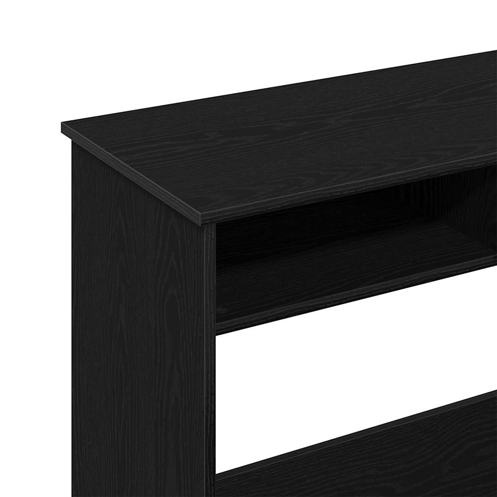 Secretária 80x40x75 cm contraplacado preto