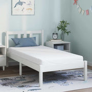 Colchão Branco 80 x 160 cm Espuma de Memória de Gel