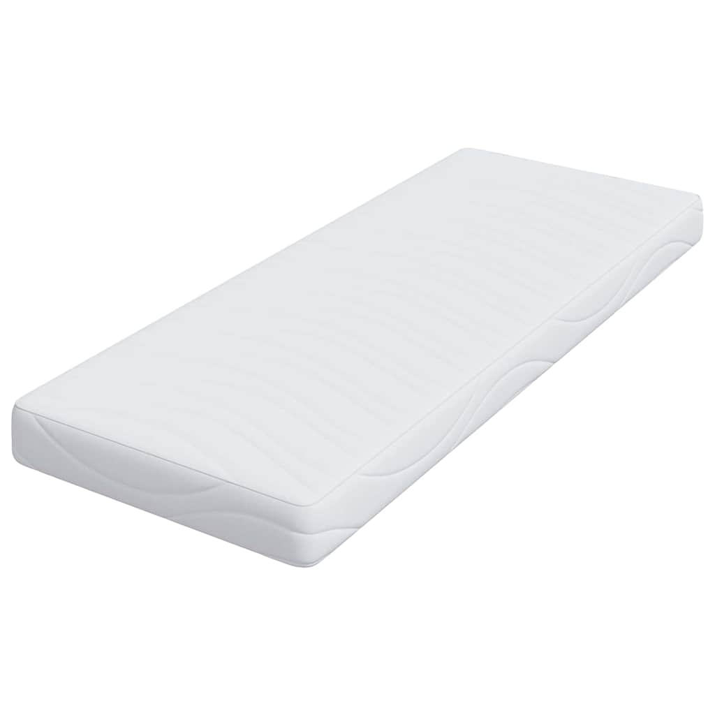 Colchão Branco 70 x 200 cm Espuma de Memória de Gel
