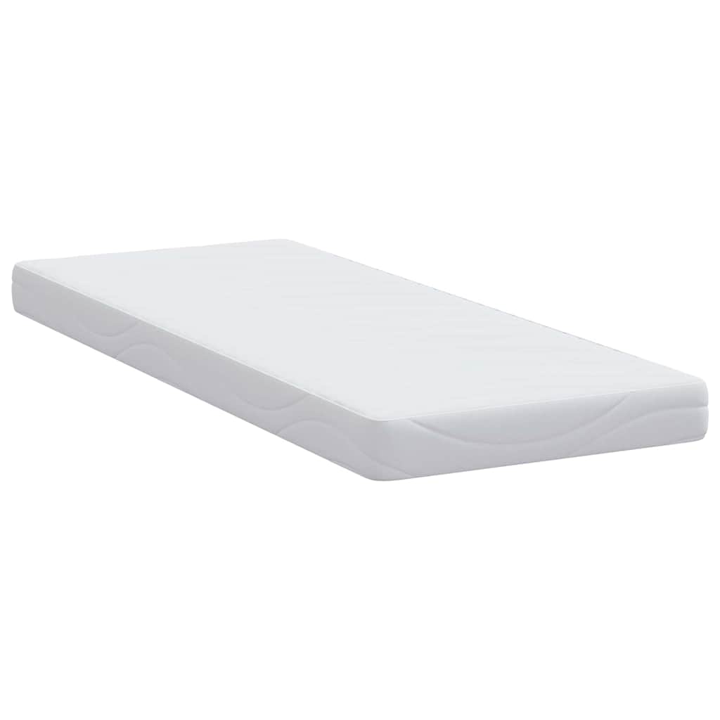 Colchão Branco 80 x 200 cm Espuma de Memória de Gel