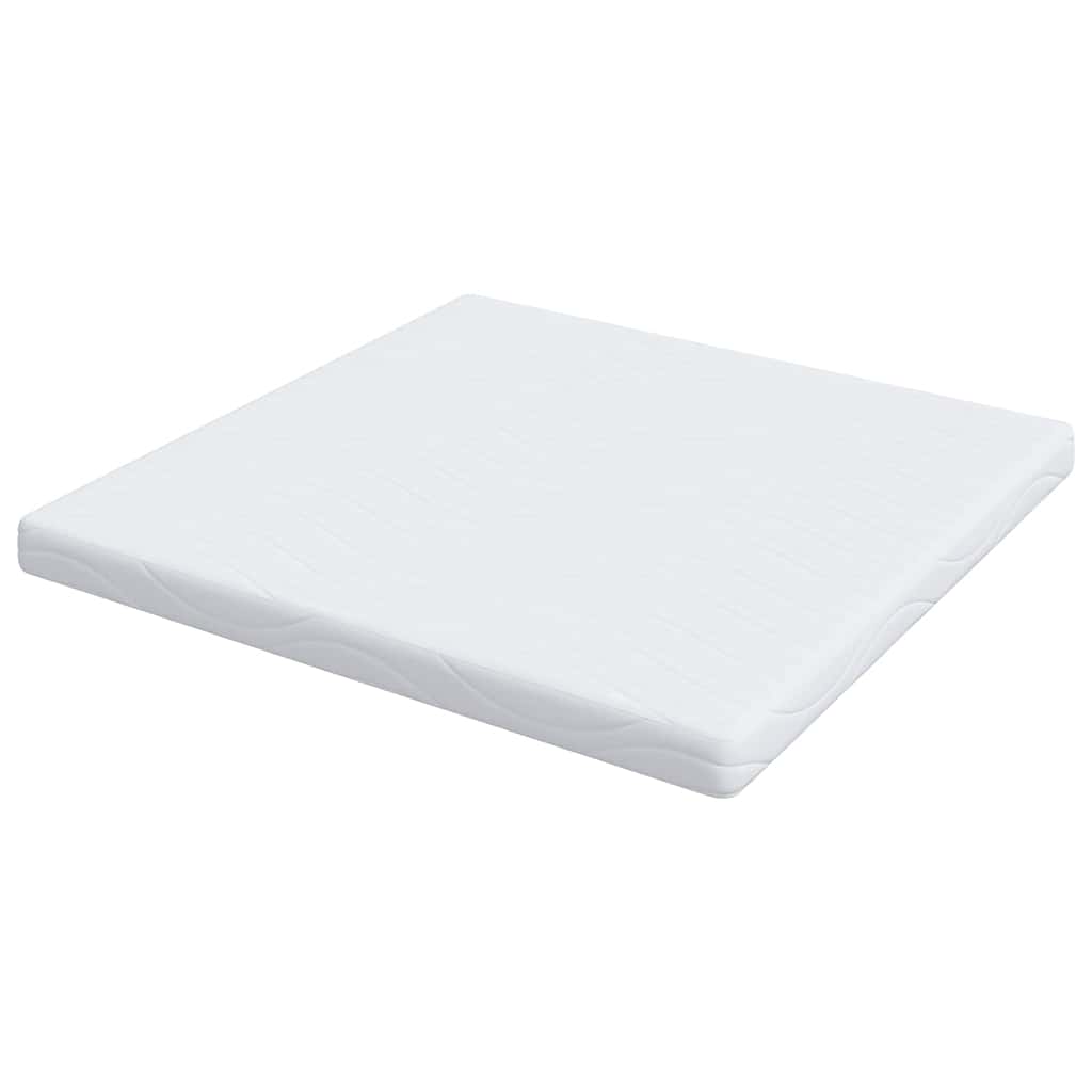Colchão Branco 180 x 200 cm Espuma de Memória de Gel