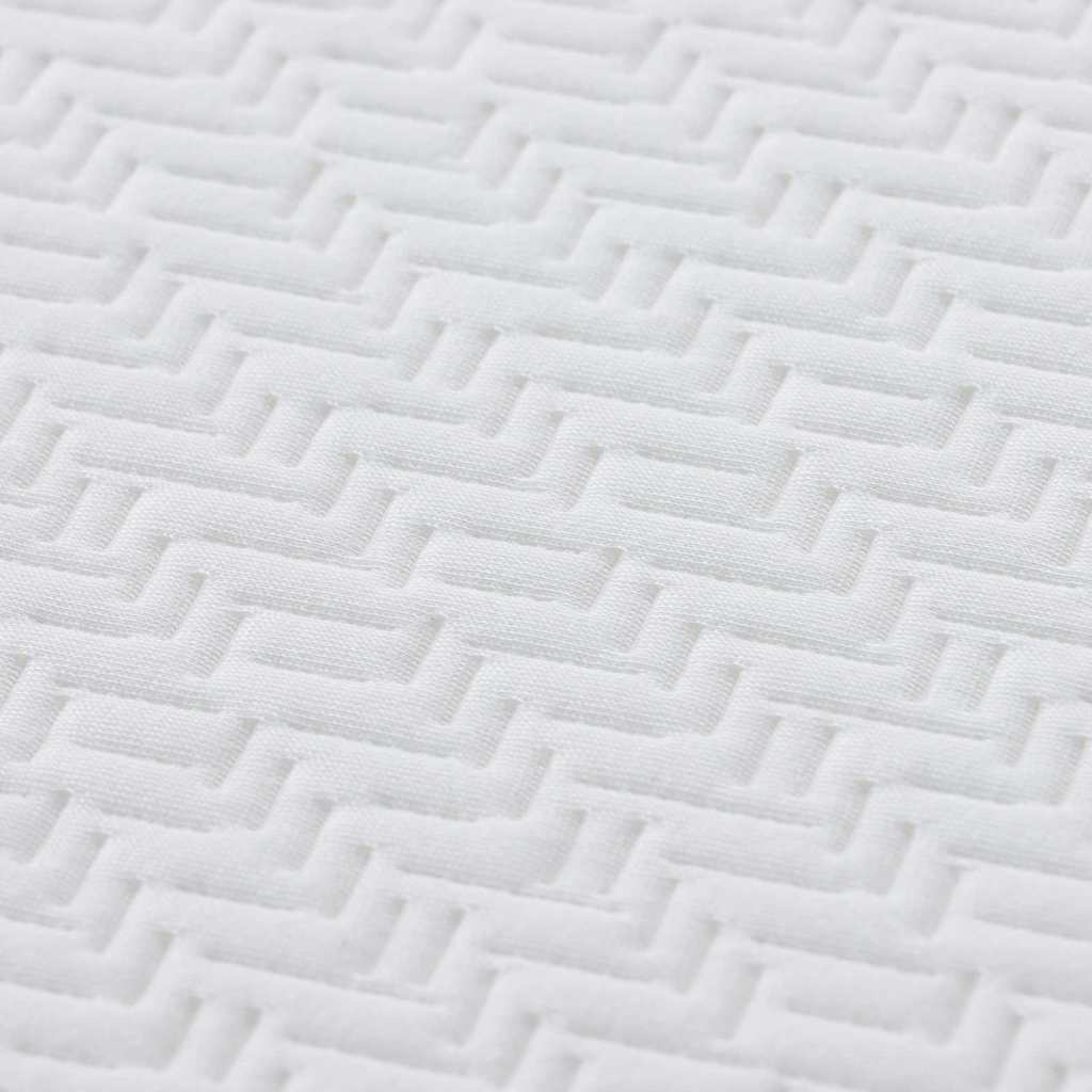 Colchão Branco e Cinza 70 x 200 cm Espuma de Memória