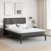 Colchão Branco e Cinza 140 x 200 cm Mola Pocket