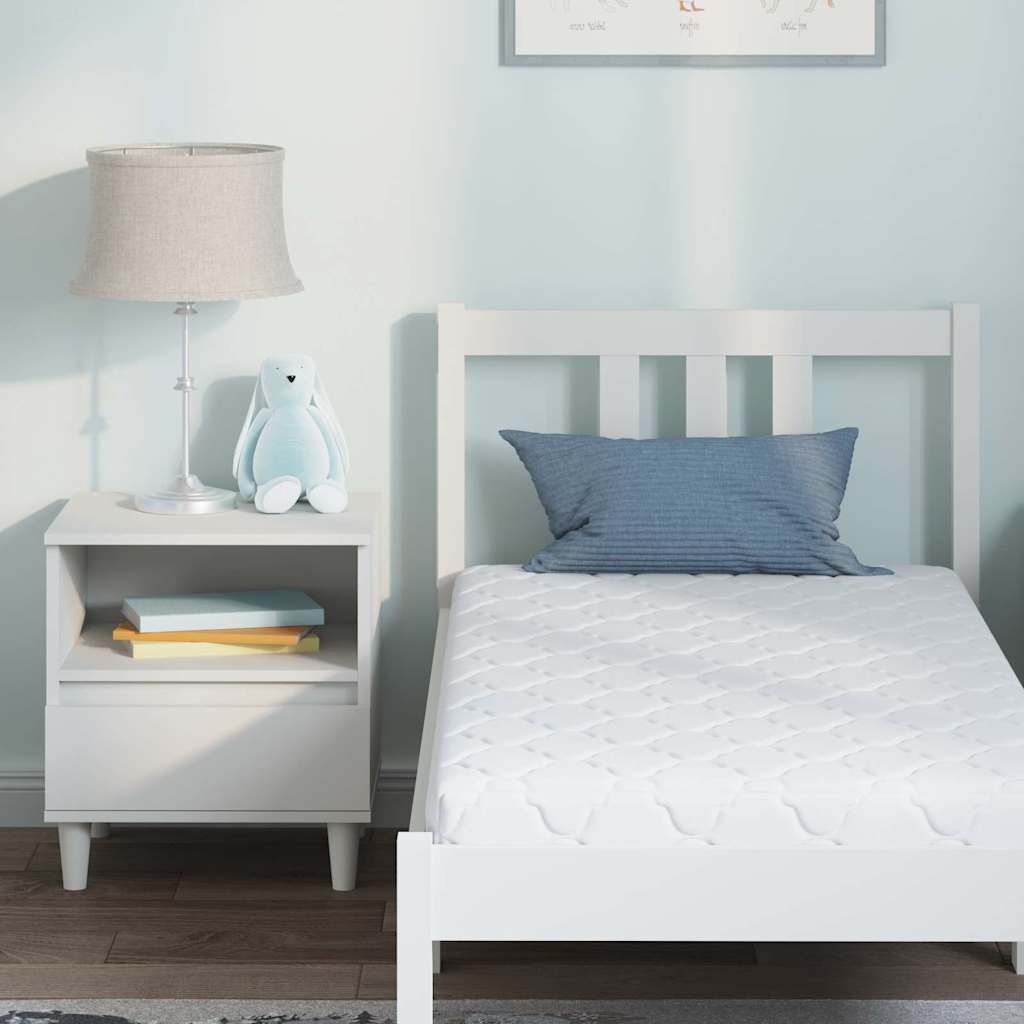 Colchão com Camada de Coco Branco 120 x 60 cm Espuma PU