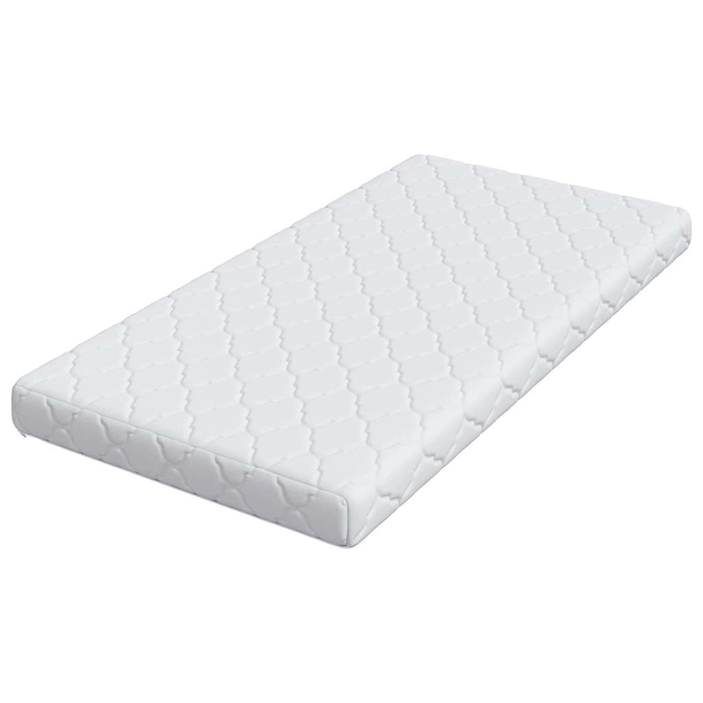 Colchão com Camada de Coco Branco 160 x 80 cm Espuma PU