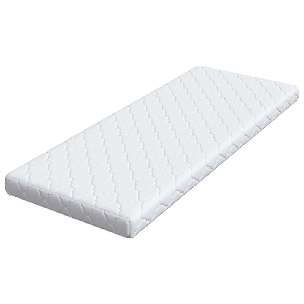 Colchão com Camada de Coco Branco 200 x 80 cm Espuma PU