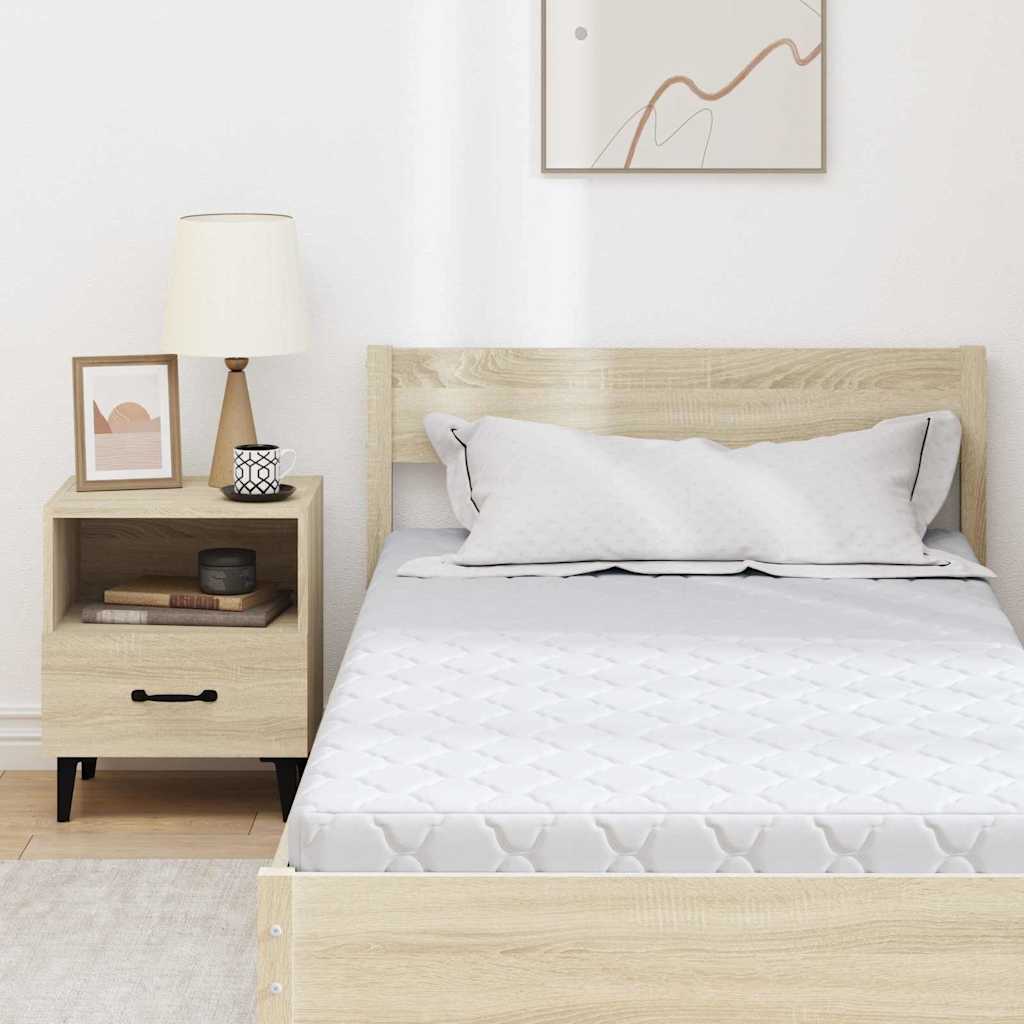 Colchão com Camada de Coco Branco 200 x 100 cm Espuma PU