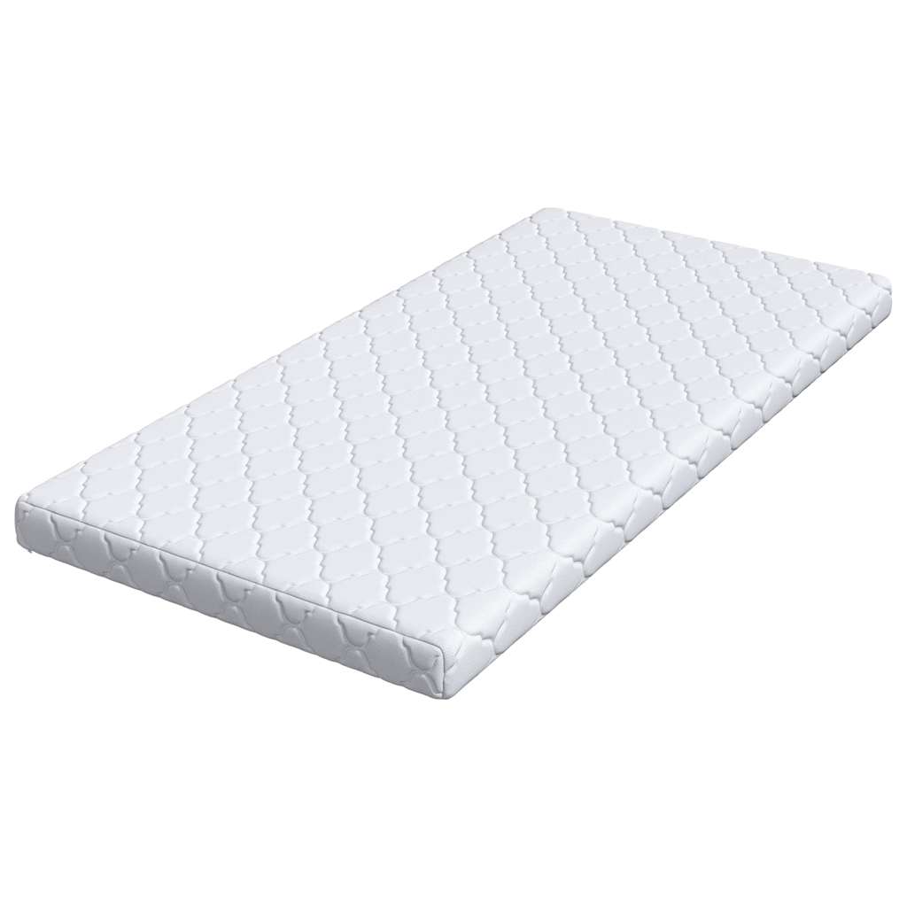 Colchão com Camada de Coco Branco 200 x 100 cm Espuma PU