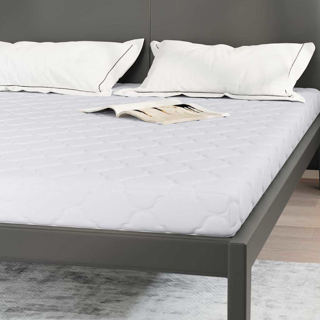 Colchão com Camada de Coco Branco 200 x 140 cm Espuma PU