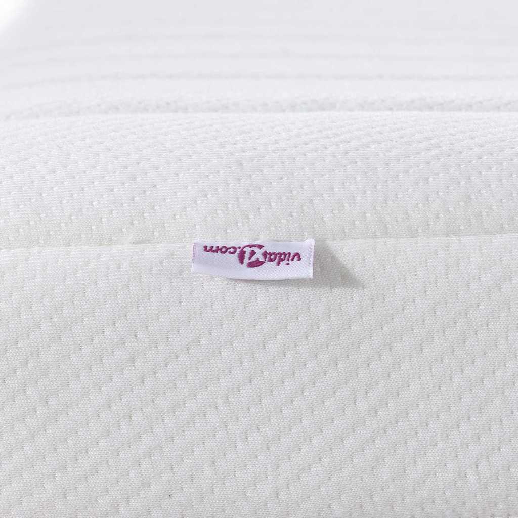 Colchão com Camada de Coco Branco 120 x 200 cm Mola Pocket
