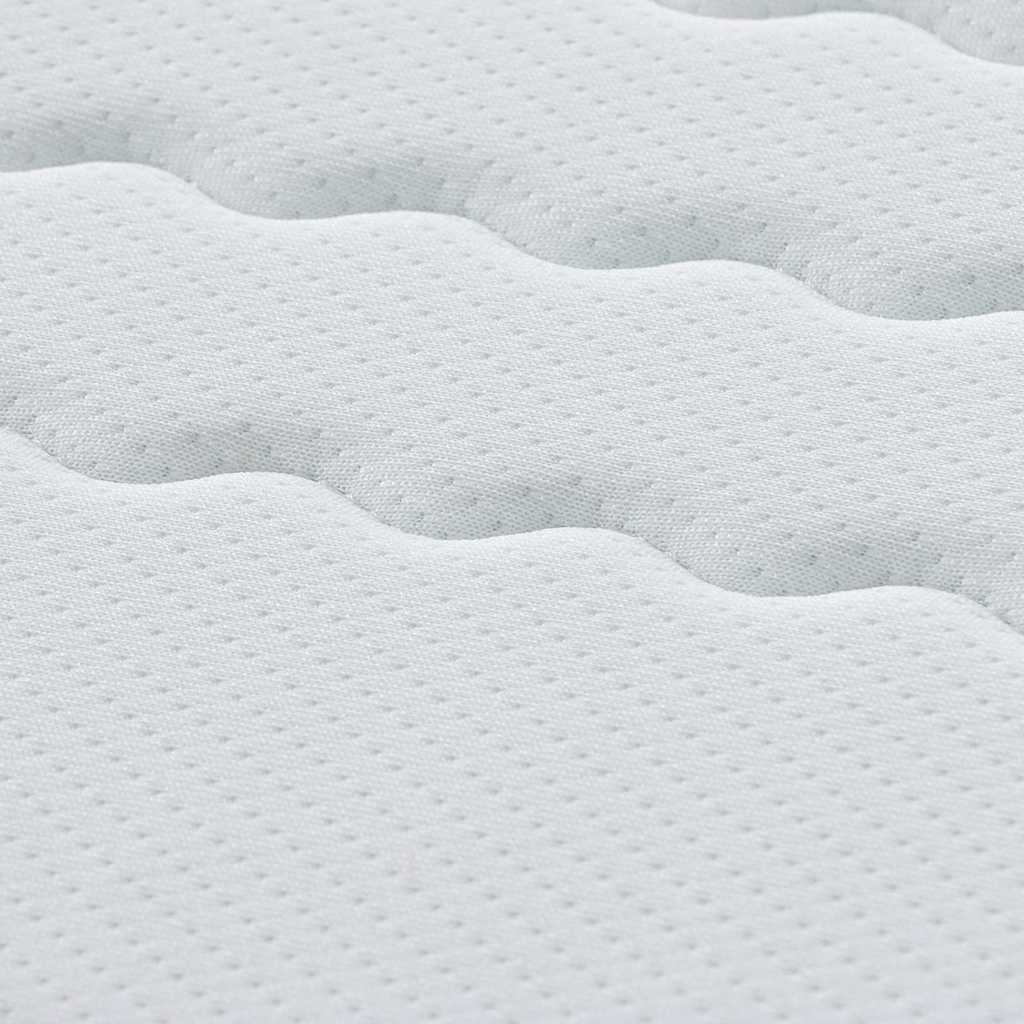 Colchão Branco e Cinza 100 x 200 cm Mola Bonell