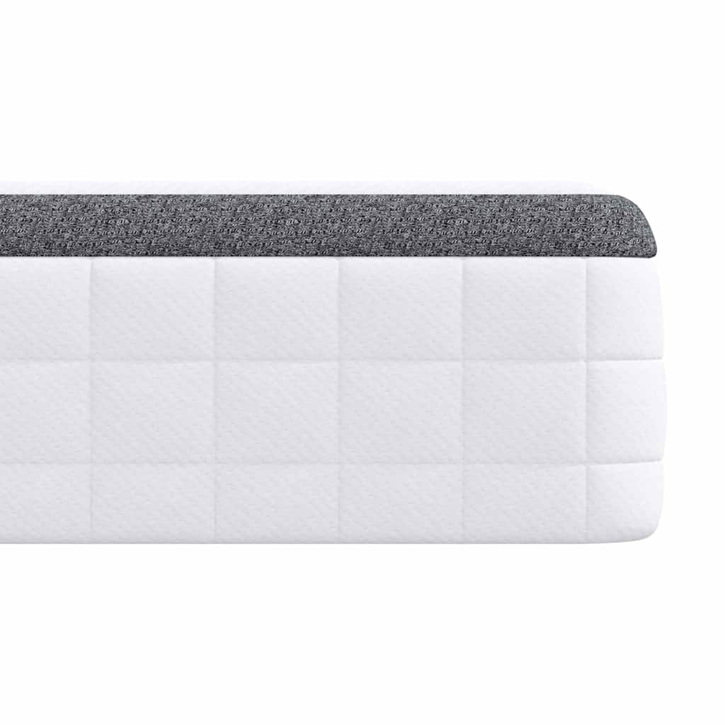 Colchão 2 pcs Branco e Cinza 70 x 200 cm Mola Bonell