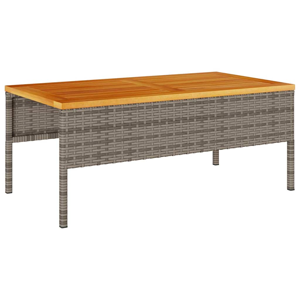 Conjunto de Sofá de Jardim 6 pcs cinzento e cinzento escuro