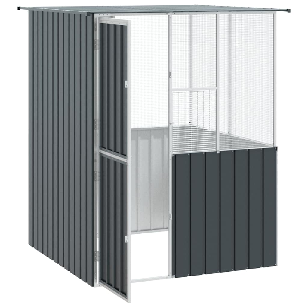 Gaiola para Pássaros Antracite 154 x 154 x 200 cm
