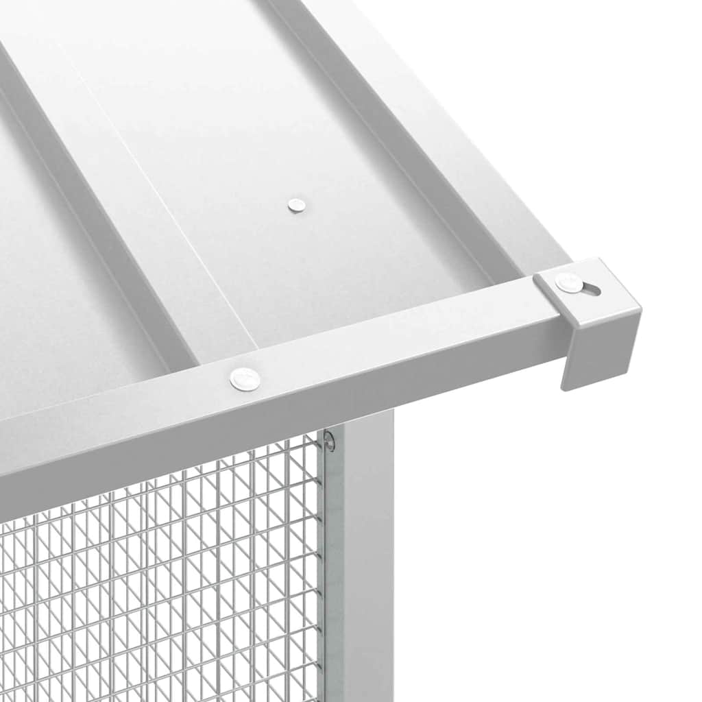 Gaiola para Pássaros Cinzeto 215 x 110 x 247 cm Aço galvanizado
