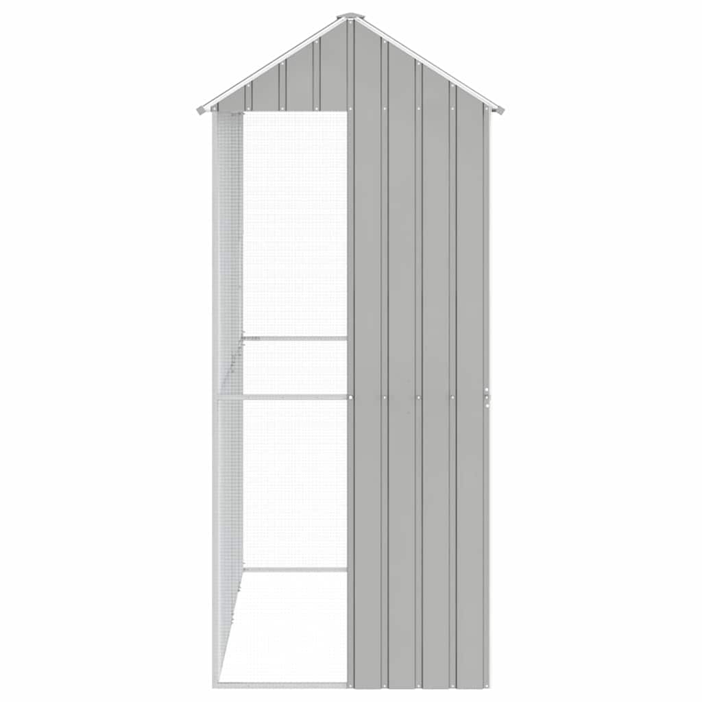 Gaiola para Pássaros Cinzeto 215 x 110 x 247 cm Aço galvanizado