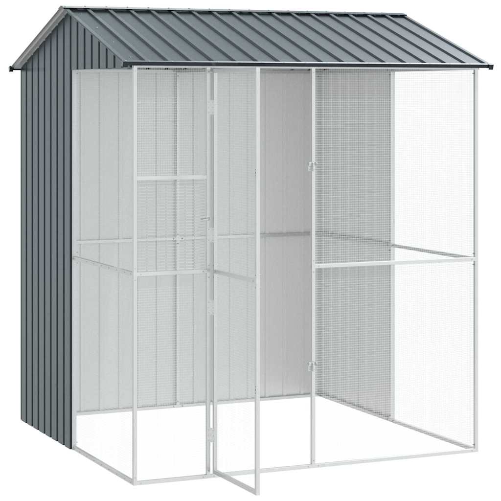 Gaiola para Pássaros Antracite 215 x 210 x 247 cm