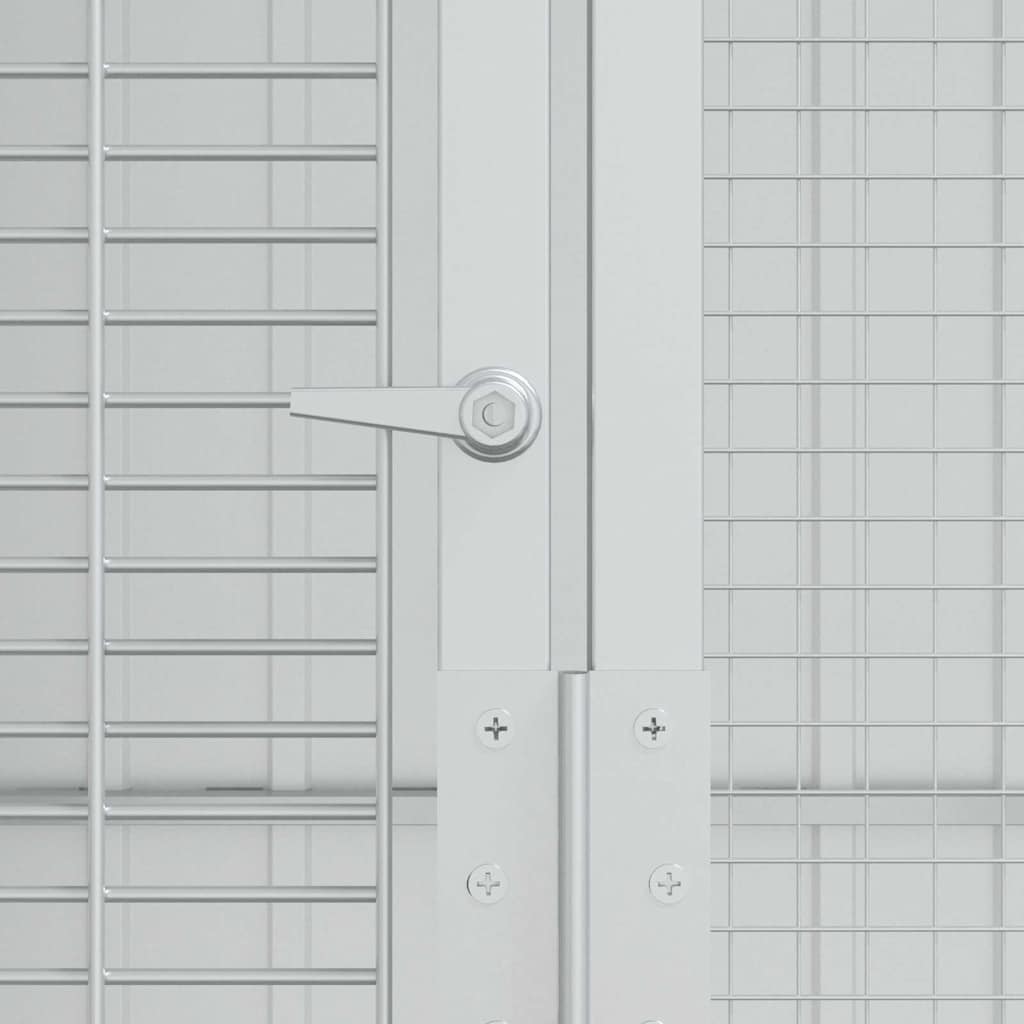 Gaiola para Pássaros Cinzeto 215 x 210 x 247 cm Aço galvanizado