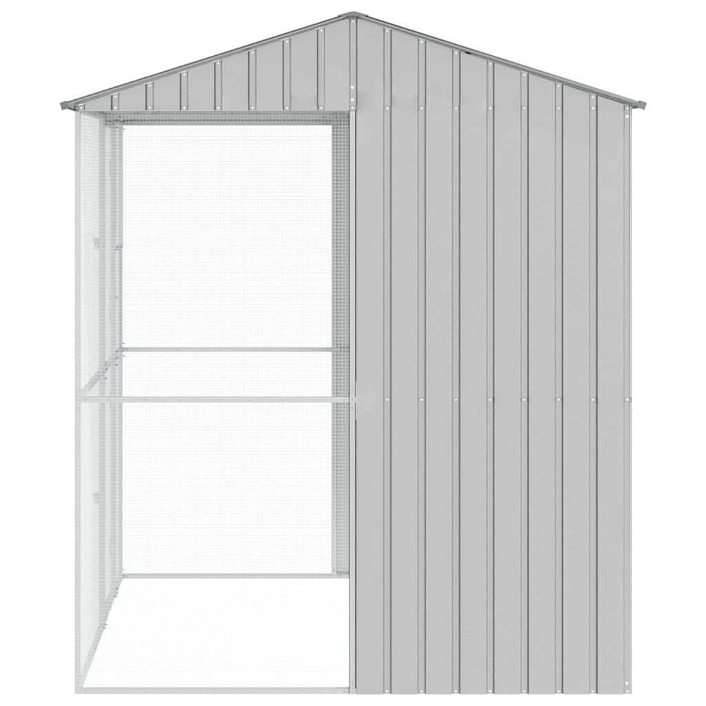 Gaiola para Pássaros Cinzeto 215 x 210 x 247 cm Aço galvanizado