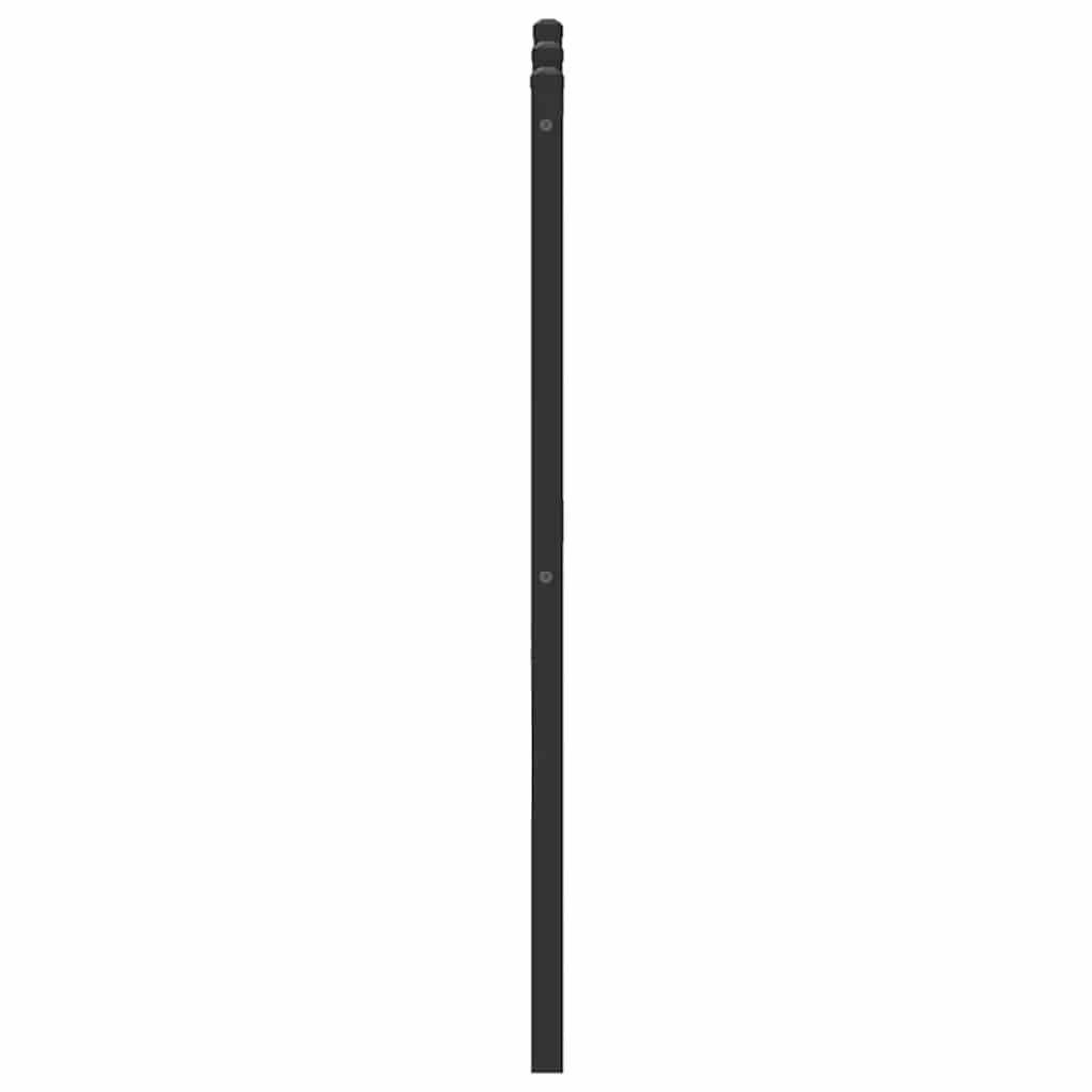 Cabeceira de cama 150cm derivados madeira/aço carvalho castanho
