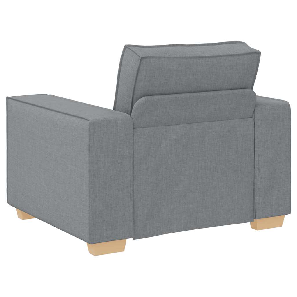 Sofá-cadeira Cinza Claro 60 cm Tecido