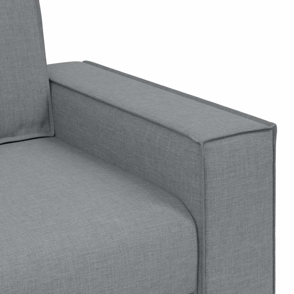 Sofá-cadeira Cinza Claro 60 cm Tecido