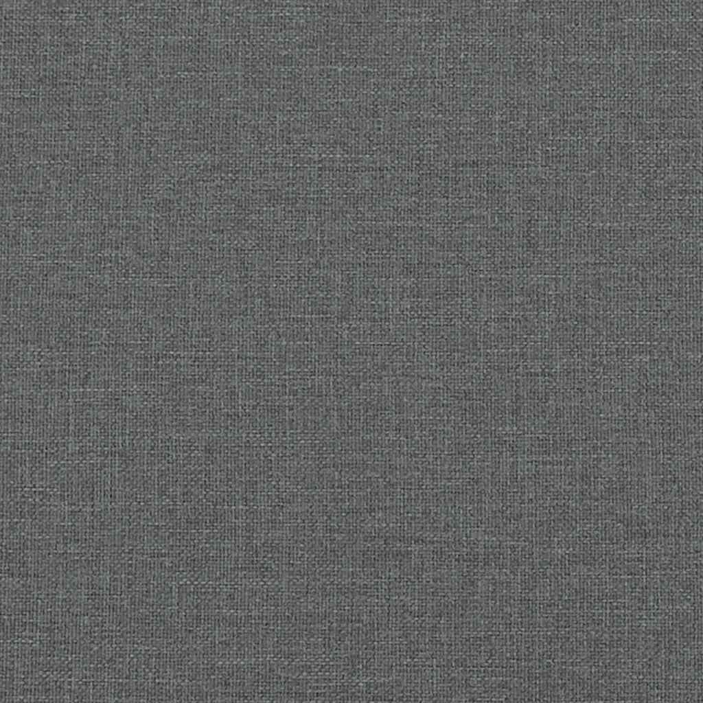Sofá-cadeira Cinza Escuro 60 cm Tecido