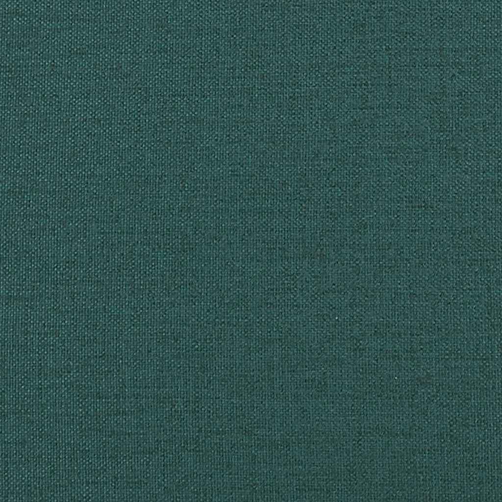 Sofá de 2 lugares 120 cm tecido verde-escuro