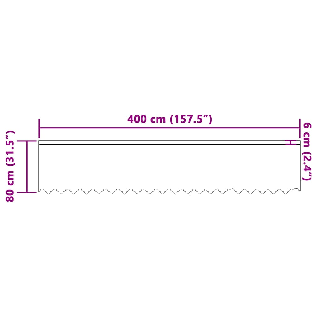 Cortina de Renda com cortinas Branco 500x100cm Poliéster