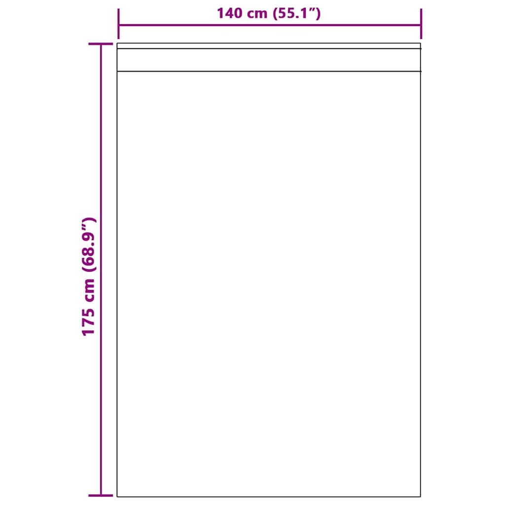 Cortina de Voile 2 pcs Cinzento-claro 140x175cm Poliéster
