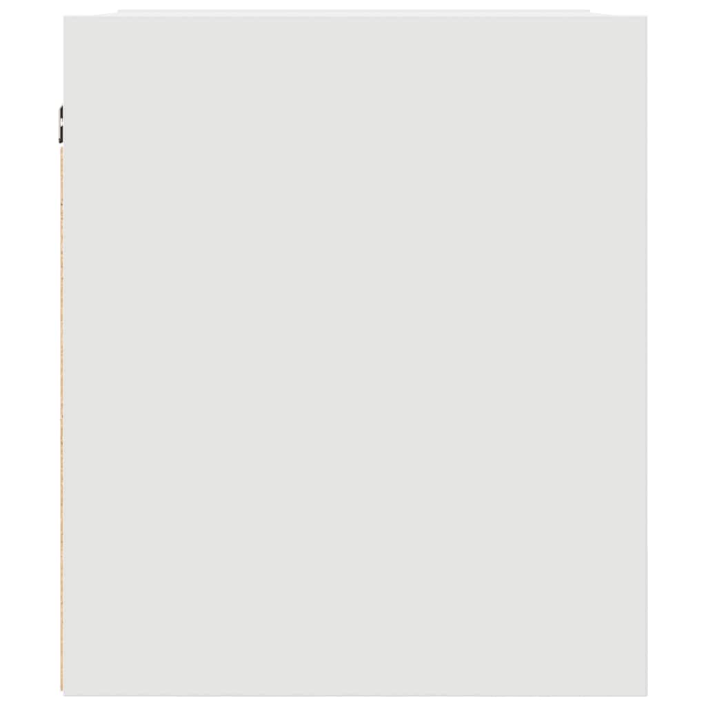 Mesas de cabeceira de parede 2 pcs 38x34x40cm branco