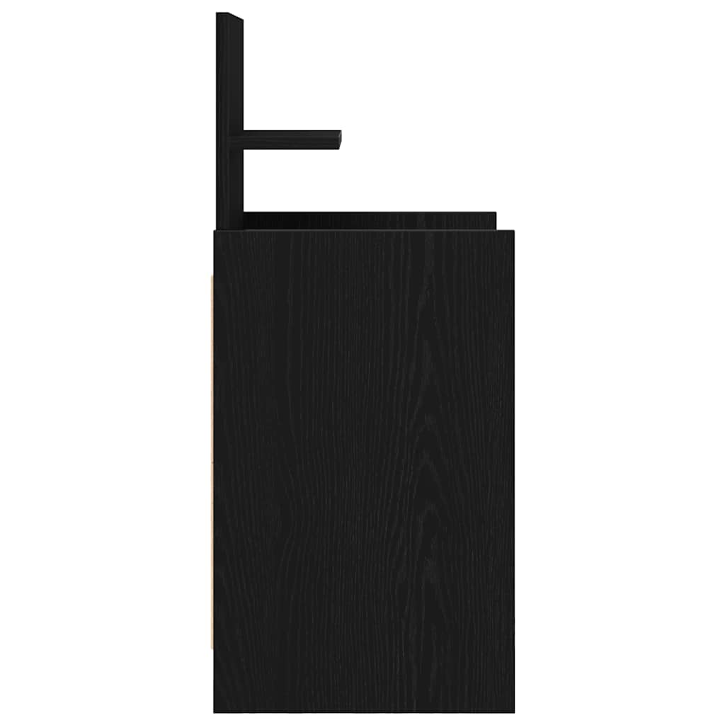 Mesas de cabeceira com 2 gavetas 2 pcs 38x34x80 cm preto